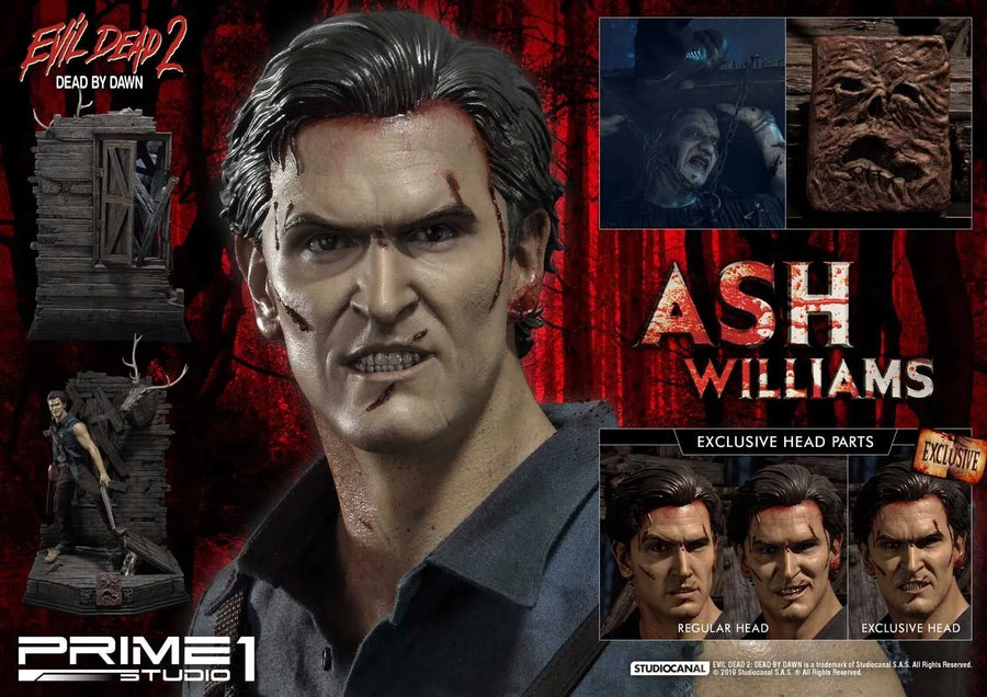 Ash Williams (Exclusive Version) Evil Dead 2: Dead By Dawn (Film) – Prime1Studio – ActionFigure Brasil