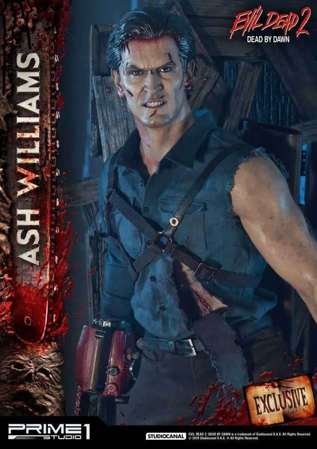 Ash Williams (Exclusive Version) Evil Dead 2: Dead By Dawn (Film) – Prime1Studio – ActionFigure Brasil