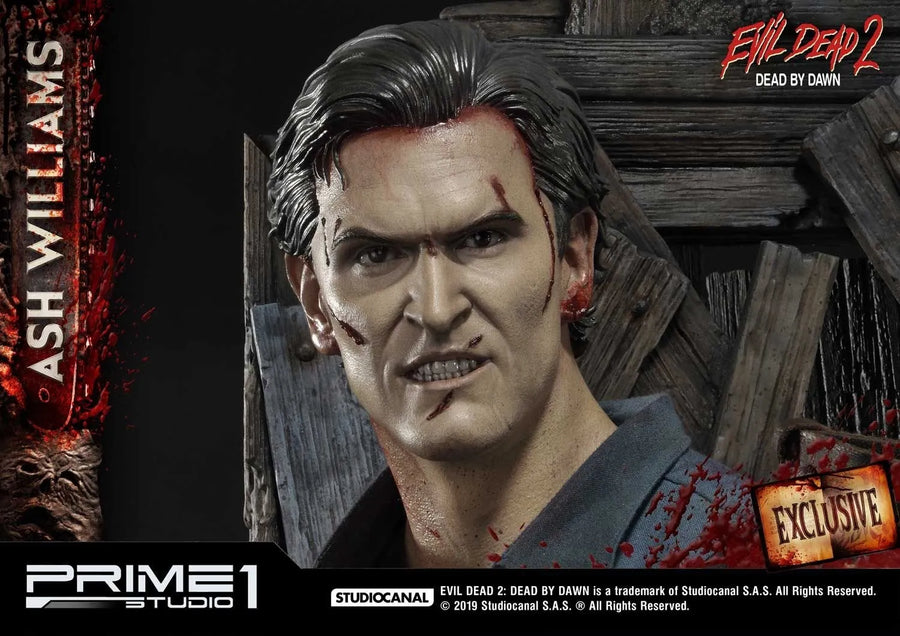 Ash Williams (Exclusive Version) Evil Dead 2: Dead By Dawn (Film) – Prime1Studio – ActionFigure Brasil