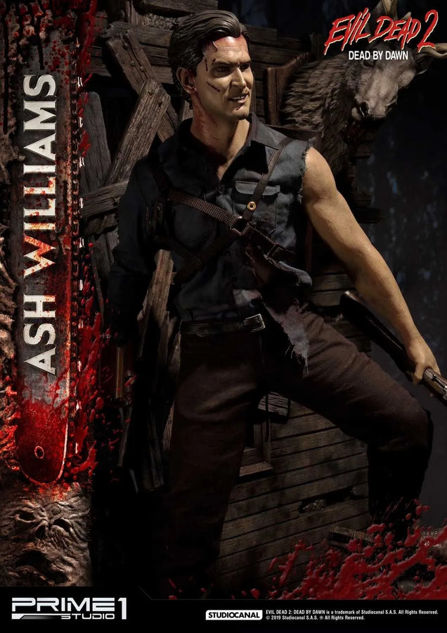Ash Williams (Regular Version) Evil Dead 2 (Film) – Prime1Studio – ActionFigure Brasil