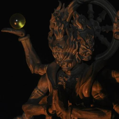Ashura - Revoltech - Revoltech Takeya - 03EX - Wood Ver. (Kaiyodo)ㅤ – Kaiyodo – ActionFigureBrasil