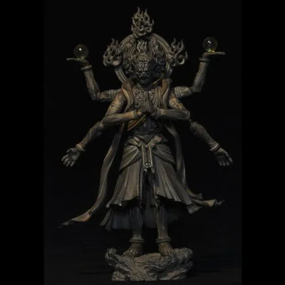 Ashura - Revoltech - Revoltech Takeya - 03EX - Wood Ver. (Kaiyodo)ㅤ – Kaiyodo – ActionFigureBrasil — detalhe do produto
