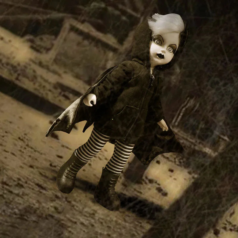 Asia/Mamegyorai Exclusive Living Dead Dolls / Halloween 2018 Vesper Black & White verㅤ – Mezco – ActionFigureBrasil