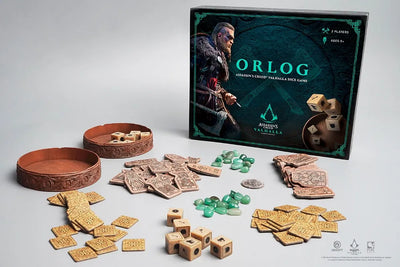Assassin's Creed: Orlog Dice Game – PureArts – ActionFigure Brasil — ângulo diferente