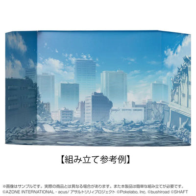 "Assault Lily Last Bullet" Battle Background Kit vol.1ㅤ – Azone International – ActionFigureBrasil — com base expositora