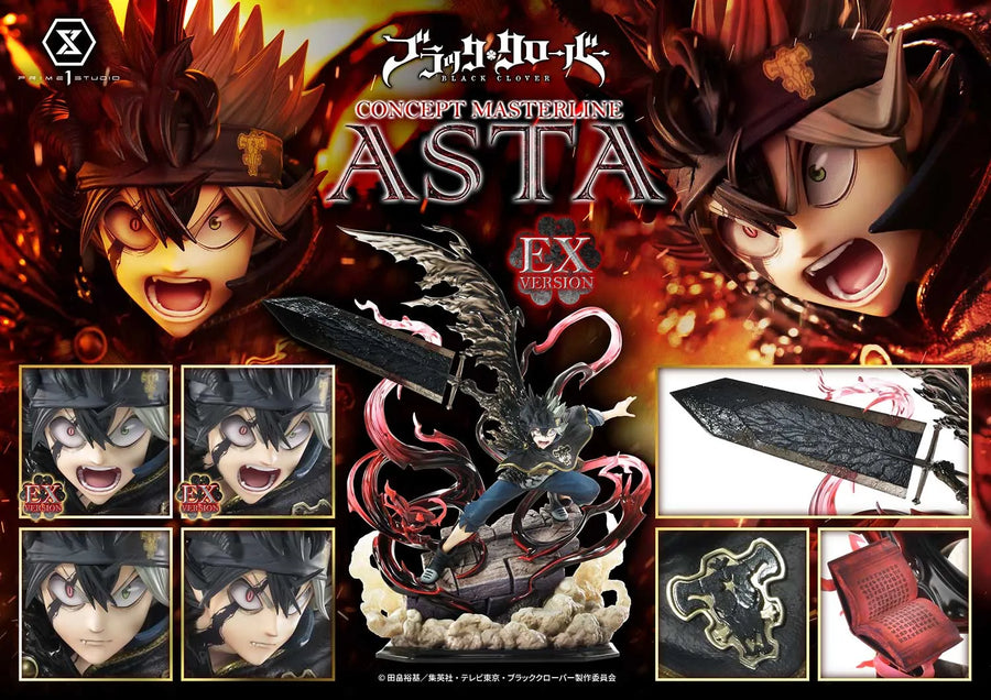 Asta (Exclusive Bonus Version) Black Clover – Prime1Studio – ActionFigure Brasil
