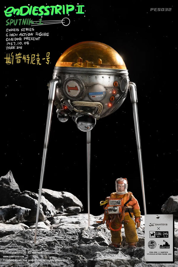 Astronaut and Sputnik 1 – Damtoys – ActionFigure Brasil