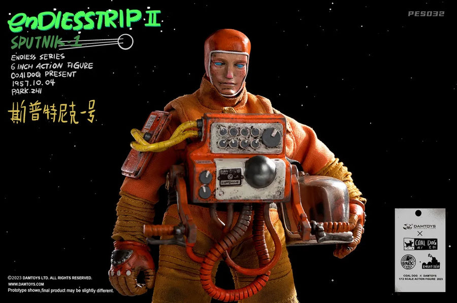 Astronaut and Sputnik 1 – Damtoys – ActionFigure Brasil