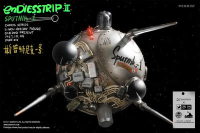 Astronaut and Sputnik 1 – Damtoys – ActionFigure Brasil — embalagem
