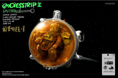 Astronaut and Sputnik 1 – Damtoys – ActionFigure Brasil — acessórios
