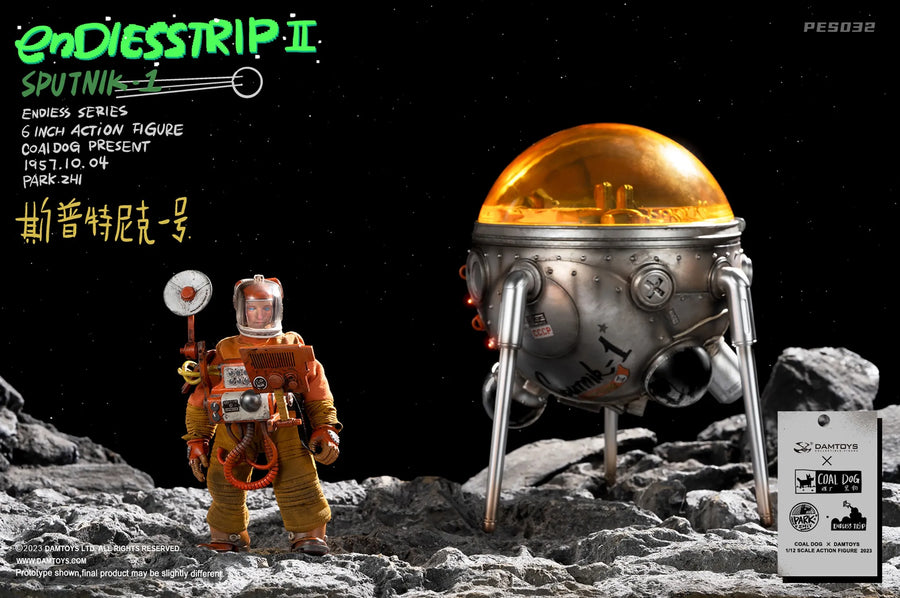 Astronaut and Sputnik 1 – Damtoys – ActionFigure Brasil