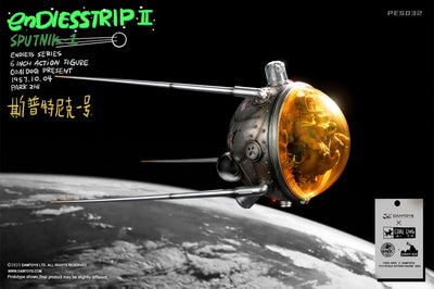 Astronaut and Sputnik 1 – Damtoys – ActionFigure Brasil — detalhe do produto