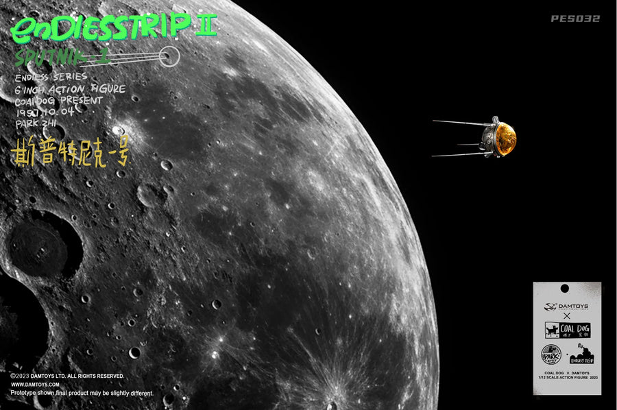 Astronaut and Sputnik 1 – Damtoys – ActionFigure Brasil