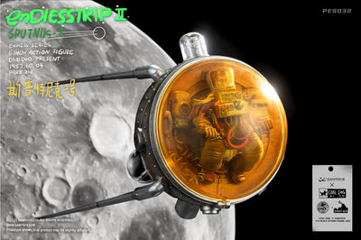 Astronaut and Sputnik 1 – Damtoys – ActionFigure Brasil — embalagem