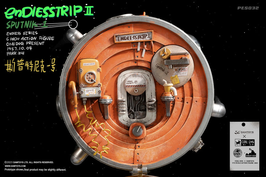 Astronaut and Sputnik 1 – Damtoys – ActionFigure Brasil