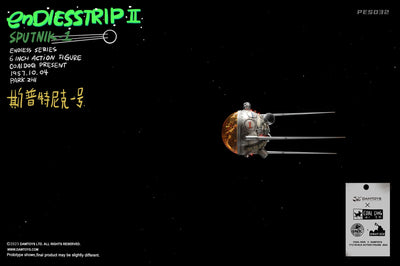 Astronaut and Sputnik 1 – Damtoys – ActionFigure Brasil — detalhe do produto