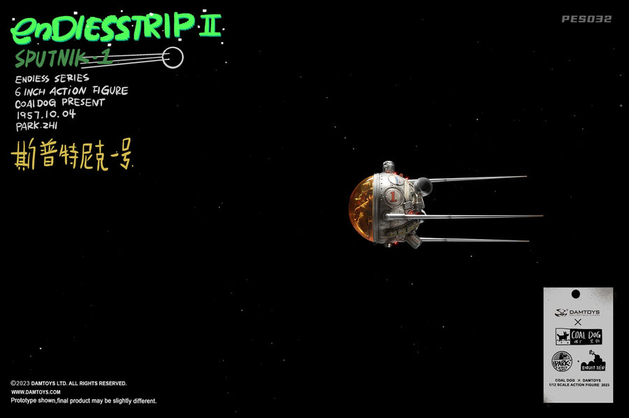Astronaut and Sputnik 1 – Damtoys – ActionFigure Brasil