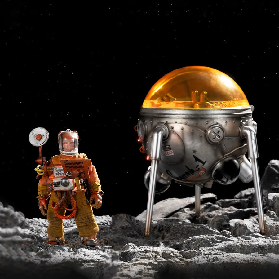 Astronaut and Sputnik 1 – Damtoys – ActionFigure Brasil