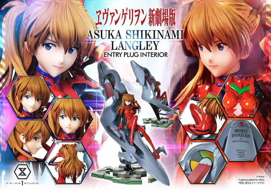 Asuka Shikinami Langley (Entry Plug Interior） (Regular Version) Evangelion(sinmov) – Prime1Studio – ActionFigure Brasil
