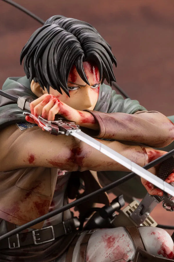 Attack on Titan: Shingeki no Kyojin - Levi - ARTFX J - 1/7 - Fortitude ver. - 2022 Re-release (Kotobukiya)ㅤ – Kotobukiya – ActionFigureBrasil