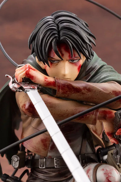 Attack on Titan: Shingeki no Kyojin - Levi - ARTFX J - 1/7 - Fortitude ver. - 2022 Re-release (Kotobukiya)ㅤ – Kotobukiya – ActionFigureBrasil — embalagem