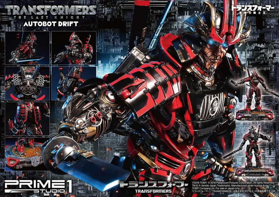 Autobot Drift (Regular Version) Transformers: The Last Knight (Film) – Prime1Studio – ActionFigure Brasil