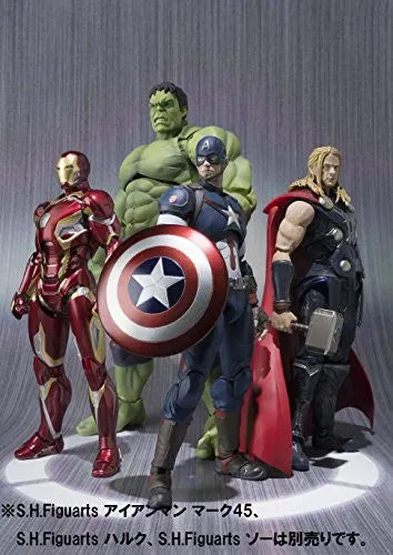 Avengers: Age of Ultron - Captain America - S.H.Figuarts (Bandai)ㅤ – Bandai – ActionFigureBrasil