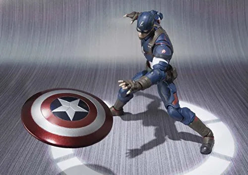 Avengers: Age of Ultron - Captain America - S.H.Figuarts (Bandai)ㅤ – Bandai – ActionFigureBrasil