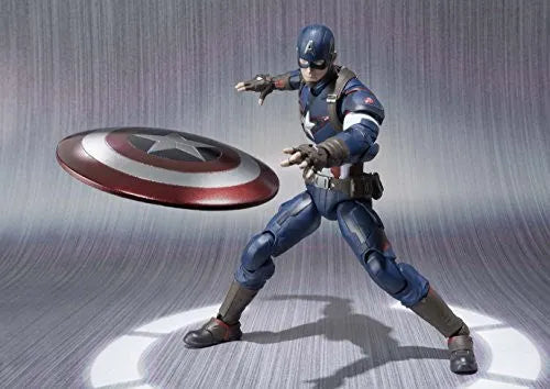 Avengers: Age of Ultron - Captain America - S.H.Figuarts (Bandai)ㅤ – Bandai – ActionFigureBrasil