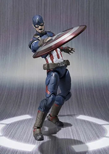 Avengers: Age of Ultron - Captain America - S.H.Figuarts (Bandai)ㅤ – Bandai – ActionFigureBrasil