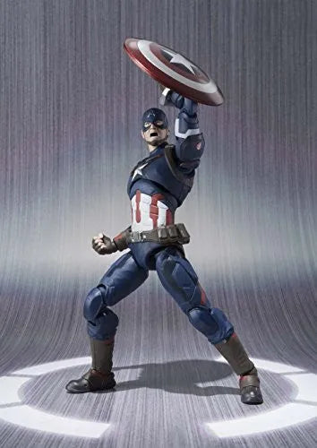 Avengers: Age of Ultron - Captain America - S.H.Figuarts (Bandai)ㅤ – Bandai – ActionFigureBrasil