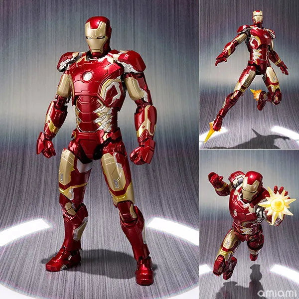 Avengers: Age of Ultron - Iron Man Mark XLIII - S.H.Figuarts (Bandai, Bandai Spirits)ㅤ – Bandai Spirits – ActionFigureBrasil