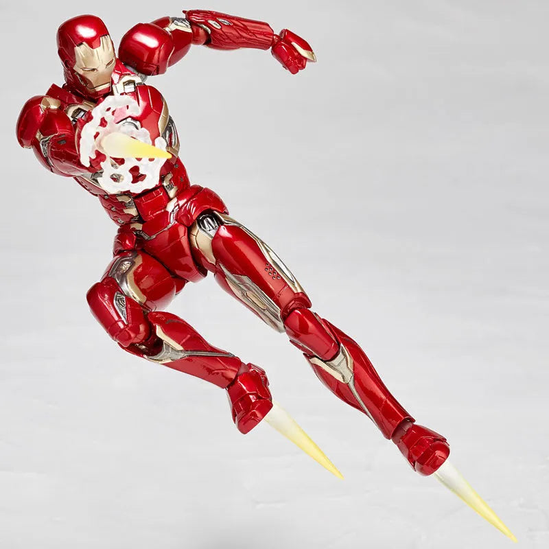 Avengers: Age of Ultron - Iron Man Mark XLV - Figure Complex Movie Revo No.004 - Revoltech (Kaiyodo)ㅤ – Kaiyodo – ActionFigureBrasil