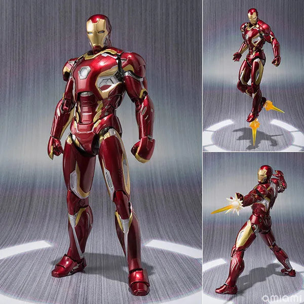 Avengers: Age of Ultron - Iron Man Mark XLV - S.H.Figuarts (Bandai, Bandai Spirits)ㅤ – Bandai Spirits – ActionFigureBrasil
