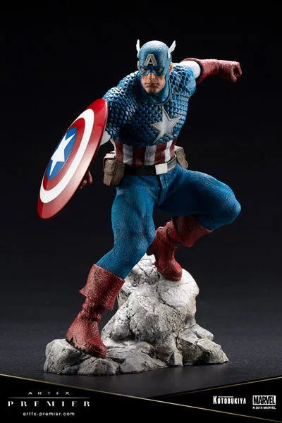 Avengers - Captain America - ARTFX PREMIER - 1/10 (Kotobukiya)ㅤ – Kotobukiya – ActionFigureBrasil