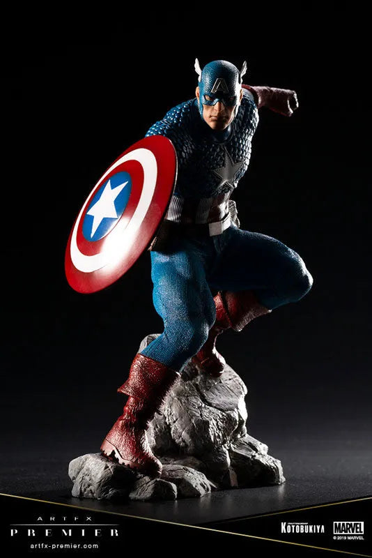 Avengers - Captain America - ARTFX PREMIER - 1/10 (Kotobukiya)ㅤ – Kotobukiya – ActionFigureBrasil