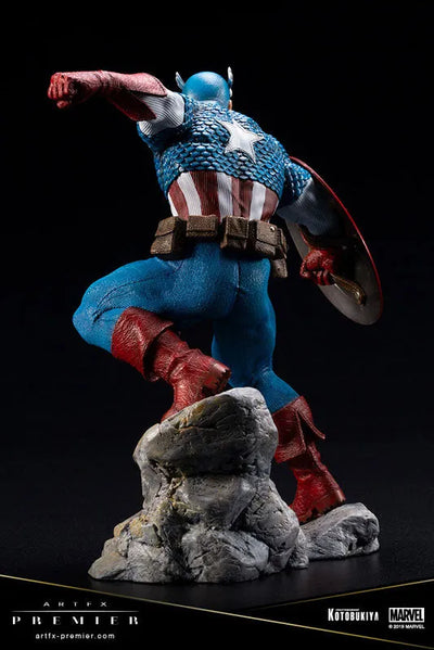 Avengers - Captain America - ARTFX PREMIER - 1/10 (Kotobukiya)ㅤ – Kotobukiya – ActionFigureBrasil — close