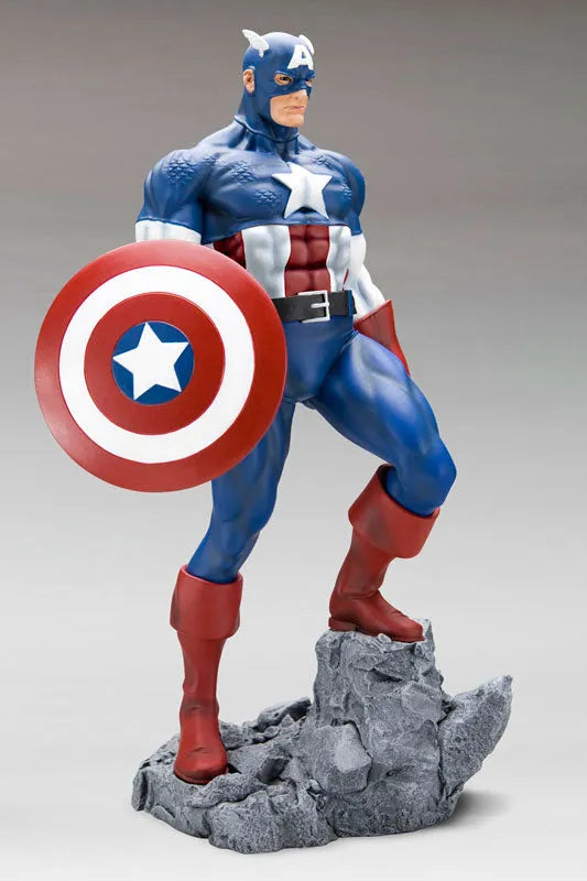 Avengers - Captain America - Fine Art Statue - 1/6 - Classic ver. (Kotobukiya)ㅤ – Kotobukiya – ActionFigureBrasil