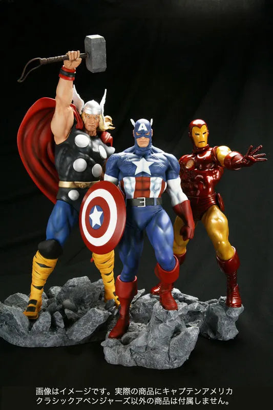Avengers - Captain America - Fine Art Statue - 1/6 - Classic ver. (Kotobukiya)ㅤ – Kotobukiya – ActionFigureBrasil