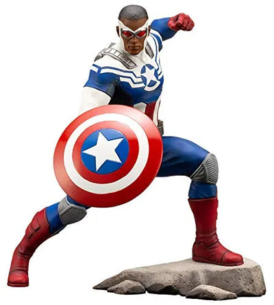 Avengers - Captain America (Sam Wilson) - ARTFX+ - 1/10 (Kotobukiya)ㅤ – Kotobukiya – ActionFigureBrasil