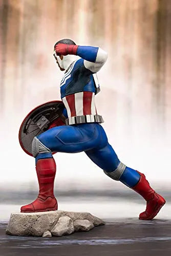 Avengers - Captain America (Sam Wilson) - ARTFX+ - 1/10 (Kotobukiya)ㅤ – Kotobukiya – ActionFigureBrasil