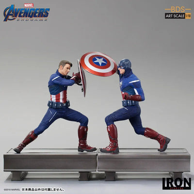 Avengers: Endgame/ Captain America 2023 1/10 Art Scale Statueㅤ – Iron Studios – ActionFigureBrasil — close