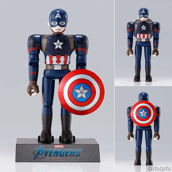 Avengers: Endgame - Captain America - Chogokin Heroes (Bandai Spirits)ㅤ – Bandai Spirits – ActionFigureBrasil
