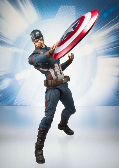 Avengers: Endgame - Captain America - S.H.Figuarts (Bandai Spirits)ㅤ – Bandai Spirits – ActionFigureBrasil
