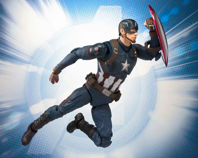 Avengers: Endgame - Captain America - S.H.Figuarts (Bandai Spirits)ㅤ – Bandai Spirits – ActionFigureBrasil