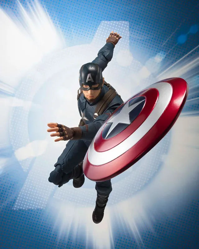 Avengers: Endgame - Captain America - S.H.Figuarts (Bandai Spirits)ㅤ – Bandai Spirits – ActionFigureBrasil