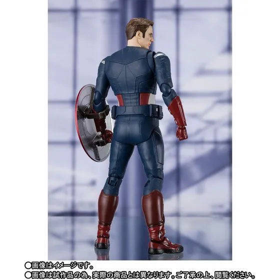 Avengers: Endgame - Captain America - S.H.Figuarts - CAP VS. CAP Ver. - Single Figure (Bandai Spirits) [Shop Exclusive]ㅤ – Bandai Spirits – ActionFigureBrasil