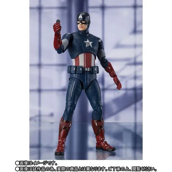 Avengers: Endgame - Captain America - S.H.Figuarts - CAP VS. CAP Ver. - Single Figure (Bandai Spirits) [Shop Exclusive]ㅤ – Bandai Spirits – ActionFigureBrasil