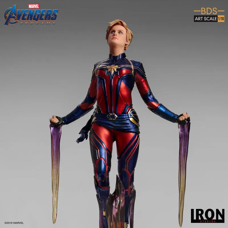 Avengers: Endgame / Captain Marvel 1/10 Series Art Scale Statueㅤ – Iron Studios – ActionFigureBrasil