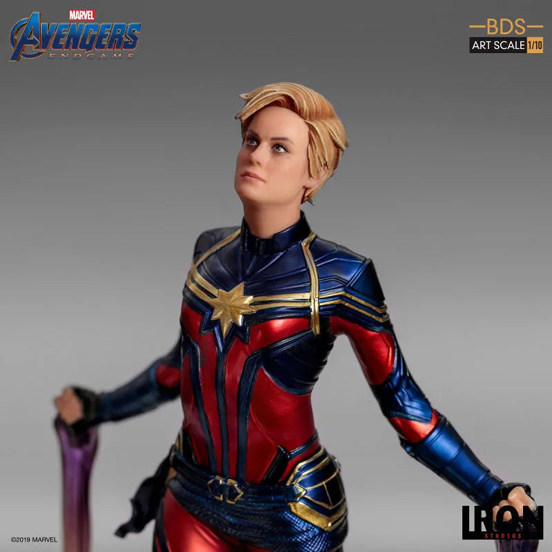 Avengers: Endgame / Captain Marvel 1/10 Series Art Scale Statueㅤ – Iron Studios – ActionFigureBrasil
